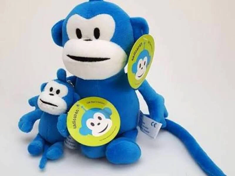 Radioapan as a soft toy, large and small